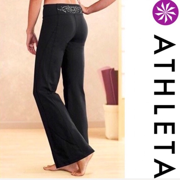 athleta flare yoga pants